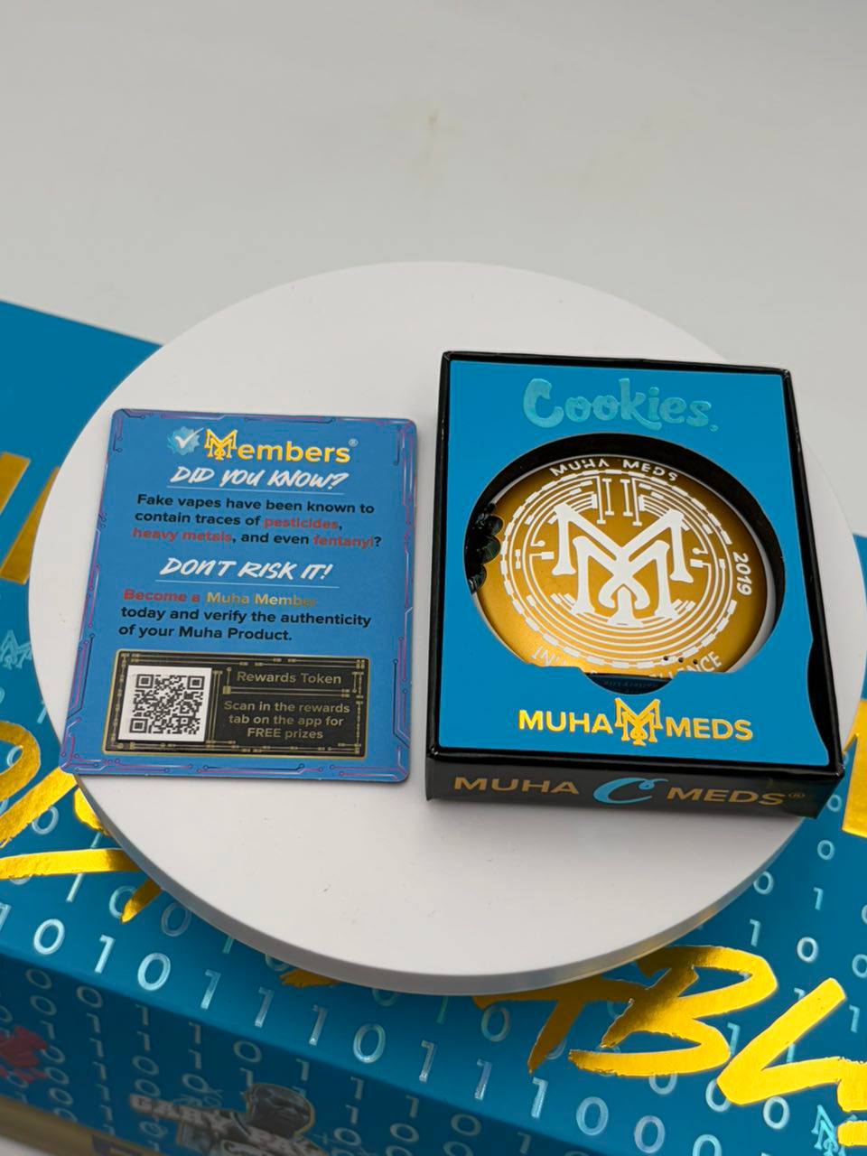 muha meds x cookies 1g disposable