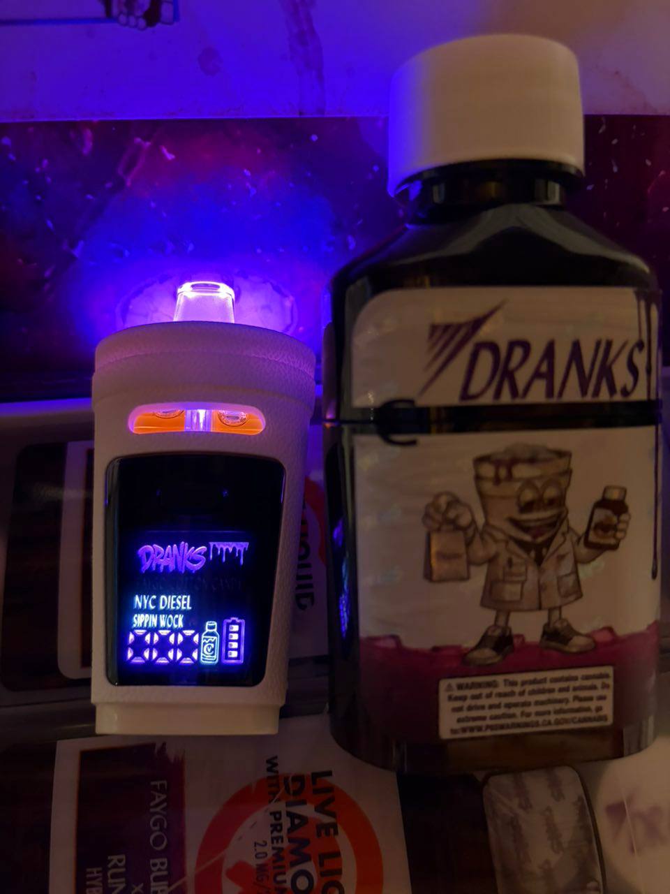 dranks the wock drop 2g disposable